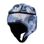 Football Helmet, Soft Rugby Headguards 7v7 Rugby Helmet Soft Padded Headgear Rugby Helmet Headguard Autism Special Needs Head Protection for Adults Kids