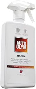 Autoglym Magma Liquid Clay, 500ml - Colour Transform Technology Fallout Remover, Removes Stubborn Iron Specks From Car Bodywork, Brake Discs, Car Wheel Cleaner, Red