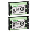 Kastar Battery 2-Pack Type 35 Cordless Telephone Battery for Panasonic HHR-P107 HHR-P107A HHR-P107A/1B BB-GTA150 BB-GT1500B KX-TG6021M KX-TG6022B KX-TG6023M KX-TG6053 KX-TG6054 KX-TG6071 KX-TG6072