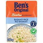 BEN'S ORIGINAL BISTRO EXPRESS Basmati Rice, Long Grain Rice Side Dish, 250g Pouch