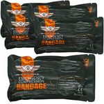 EVERLIT Israeli 5-Pack Emergency Bandage 6 inch Battle Dressing First Aid Compression Bandage