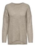 ONLY Women's Onlnanjing L/S Pullover Knt Noos Sweater, Beige (Nomad Detail: W. Melange), XL UK