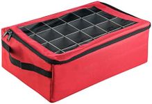 Ornament Storage Box - Zippered Lid