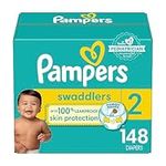 Pampers Swaddlers Newborn Diaper Size 2 148 Count