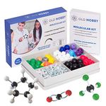 Molecular Model Kit (239 pieces) Advanced Chemistry Set with Instructional Guide - Chemistry Structure Kit for Chemistry Teachers, Students and Young Scientists with Atoms, Bonds & Orbitals