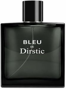 Dirstic Noir Blue de Paris for Men - Sophisticated Woody Aromatic Cologne, Long Lasting Fresh Masculine Scent Spray, 3.4 Fl Oz (The Iconic French Midnight Profile)