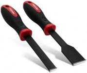 Prozwee 2PCS Carbide Scraper Set(1-1/4" & 5/8"),Super Gasket Scraper,Red