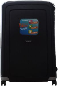 Samsonite S'Cure Spinner Suitcase 75cm – Black