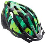 Schwinn Thrasher Bike Helmet, Lightweight Microshell Design, Child, Green Camo