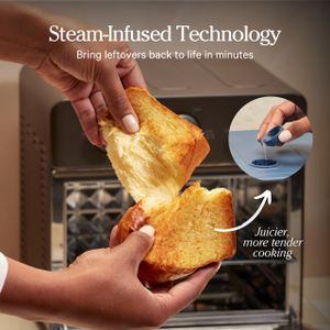 Our Place Wonder Oven 6-in-1 Air Fryer & Toaster Oven – Steam, Compact