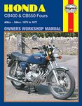 Honda 400 and 550 Fours 408cc 544cc 1973 Onwards Owner's Workshop Manual (Motorcycle Manuals)