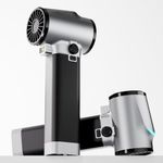 Oley Turbo Dryer Blower for Cars, Max 181ft/s Car Dryer Air Blower with Light, Stepless Speed Control Leaf Blower with Silicone Handle, 750W & 64MM Super Car Blower for Drying