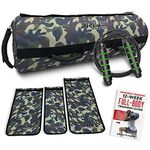 Arius Fitness Heavy Duty Workout Sandbag for Fitness(10 to 60 lbs) Training Kit, Jump Rope & Total Body Workout Guide are Included, Tactical Training for Exercises and Military Conditioning