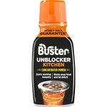 Buster Kitchen Plughole Unblocker, 200g, Kitchen Drains & Sinks Unblocker, Blasts Fat & Food Debris – Fast-Acting Plughole Unclogger, Clears Blockages & Slow-Draining Water