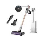 Shark IW3511 Detect Pro - Lightweight Cordless Vacuum Cleaner with HEPA Filter, Portable Handheld Attachment, Charging Dock, Auto-Empty System, Crevice Tool, Ideal Stick Vacuum for Pet Hair, White