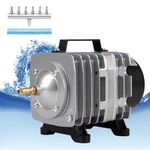 Kulife Aquarium Air Pump for Fish Tank, Bubbler Pond Aerator, Hydroponic, 650/1250/1480/1780GPH Commercial (650GPH 20W)