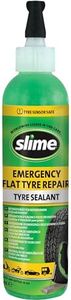 Slime 10016, Produit Anti-crevaison, Réparation de Crevaison, Kit d’Urgence, Motos, Scooters, Remorques, Non Toxique, Écologique, Flacon de 237 ml, Vert