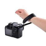 MVPRO Leather Dual Camera Strap with Snap Shackle Hooks | Perfect Double Camera Belt (HAND BAND)