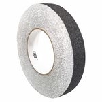 G&S Anti Slip Tape I Anti Skid Tape For Wooden, Marble, Metal, Granite, Cemented and Epoxy floor, PVC floor & Staircase, Ramps, Indoor and Outdoor- (Black- 10 Meters)