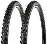 Pair of Kenda K831 Alpha Bite Tires 26x1.95 Black Clincher MTB Mountain 26" Bike