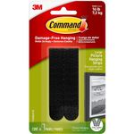 Command Large Picture Hanging Strips - 4 Pairs (8 Strips) Adhesive Strips, Black - Damage Free Hanging - For Posters, Pictures, Frames and Mirrors, Wall Décor and Signs - Holds up to 7.2kg