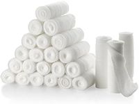 Gauze Bandage Rolls - Pack or 24, 4