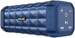 BUGANI Bluetooth Speaker M99 Speaker Bluetooth Wireless, Louder Volume, Stereo Sound, 24H Playtime, 100ft Wireless Range, IPX5 Waterproof, Built-in Mic, Wireless Speaker for Home, Outdoor, Travel