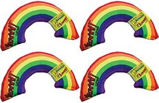 YEOWWW! Catnip Rainbow 4 PACK Pure Organic Leaf and Flowertop Blend Cat Toy