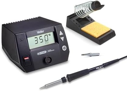 Weller WE 1010 (T0053298393) 70W/230V Digital Soldering Station, Limited Black Edition for Weller's 80th Anniversary, Includes Bonus Soldering (ET-B) Tip