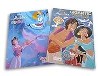 Aladdin and Jasmine Coloring and Ac
