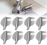 8 Pcs Sewing Rolled Hemmer Foot Set,3-10mm Universal Wide Rolled Hemmer Foot,Sewing Machine Presser Foot Kit, Rolled Hem Attachment for Sewing Machine