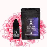 Dr Bond Extra Strong Eyelash Extension Glue - 5ml + 50 Glue Rings, 1 Second Quick Dry, 6-8 Weeks Hold, For Advanced Lash Artists