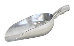 Heavy Duty Aluminum Utility Scoop, Big 24-Ounce - for Dry Candy & Spice Bin, Commercial Bar Ice