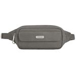 Travelon Unisex-Adult Anti-Theft Essentials Belt Bag Waist Pack, Smoke, 8” W X 4” H X 1.75”D