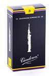 Vandoren SR203 Soprano Sax Traditional Reeds Strength 3; Box of 10