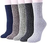 YSense Womens Super Thick Wool Sock