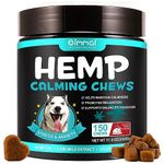 Calming Treats For Dogs, 150 Count Hemp Calming Chews for Dogs - Reduce Stress Relief, Separation, Barking, Fireworks, Thunderstorms - 100% Natural Ingredients Dogs Calming Treats (Peking Duck)