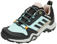 adidas Women's Terrex AX3 Gore-TEX Hiking Shoes Sneakers, Aqua/Core Black/Preloved Yellow, 6 UK