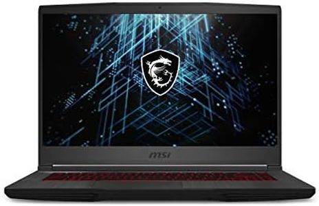 MSI GF65 Gaming Laptop: 15.6" 144Hz FHD 1080p, Intel Core i7-10750H 6 Core, NVIDIA GeForce RTX 3060, 16GB, 512GB NVMe SSD, WiFi 6, Red Keyboard, Win 10, Black (10UE-047)