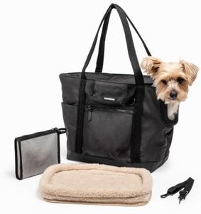 Cleverpup Transit Tote Dog Carrier 4-Piece Set - Medium, Graphite