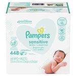 Pampers Baby Wipes Sensitive 7X Refill, 448 Diaper Wipes