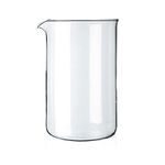 Bodum 1512-10 12 Cup Coffee Press Beaker, Glass - Transparent, 1.5L