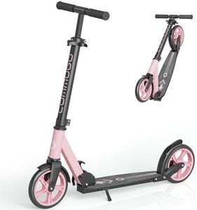 Kick Scooter for Kids 5-12, Teens, Adults, CPSC Certified Foldable Lightweight Sport Scooter with 8 Inch Wheels, Max Load 240 LBS, Gift for Childs