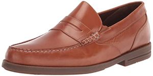 Rockport Men's Preston Penny Loafer, Tan, 9