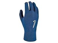 Nike Knitted Tech and Grip Gloves Men Twist, Blue Lemon (Multi-Colour), XL