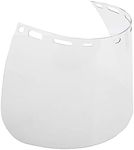 Replacement Face Shield, 8"x 15.5"x .040, Clear Polycarb, Model 15151