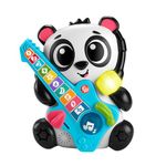 Fisher-Price Baby Learning Toy Link Squad Jam & Count Panda with Music & Lights for Ages 9+ Months, UK English Version, Compatible Only with Link Squad Items, HYL22