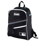 Franklin Sports MLB Youth Baseball Bag - Kids Baseball Backpack for Baseball, Teeball, + Softball - Youth Baseball Bat Bag - Boys + Girls Equipment Bag