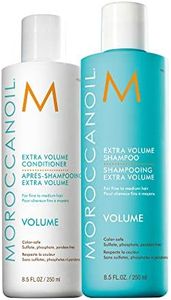 Moroccanoil Extra Volume Shampoo & Conditioner Bundle, 8.5 Fl Oz Set