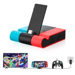 TV Dock for Nintendo Switch/Switch OLED,Portable HDMI TV Stand Adapter with Charging Port,USB 3.0 Port, Switch Docking Station,Compatible with Switch/Switch OLED